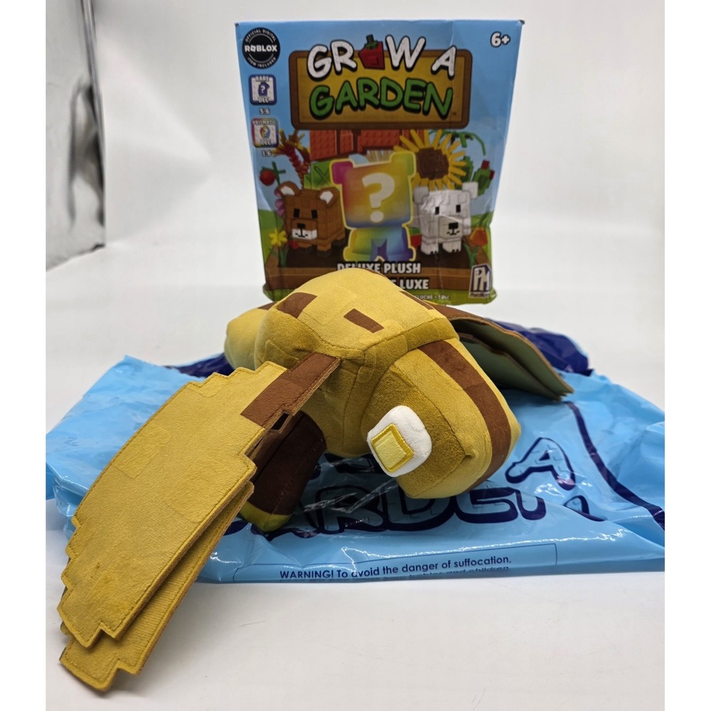 NEW Grow a Garden Deluxe Mystery Plush *Dragonfly* with Prismatic DLC Roblox